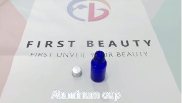 Custom Silver Aluminum Plastic Screw Cap 