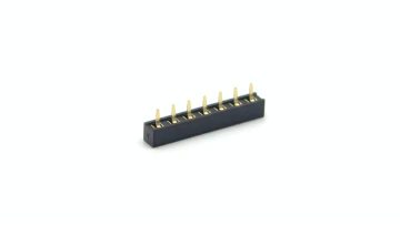 2.0mm Pitch Female header Connector Single Row Straight H2.2mm 1*7P