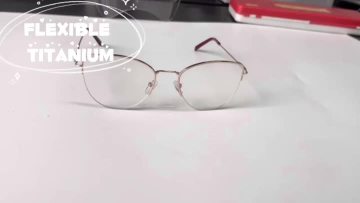 women memory titanium optical glasses frame