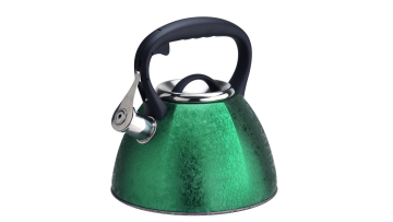 FH-326 Whistling Green Color Kettle with Anti-Hot 