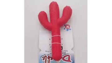 Super Indestructible Squeaky Cactus Dog Chewer Toys1
