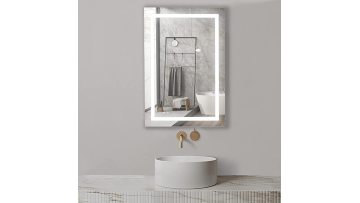 Modern Illuminated Rectangle Vanity Mirror