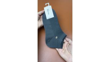 men's simple casual boat socks