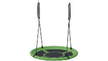 Saucer Tree Swing 43 Inch 700 lb Load Textilene Fabric Includes Hanging Kit for Kids Outdoor Indoor Heavy Duty Safe Durable Easy1