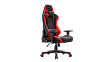 Comfortable Ajustable Black Red Ergonomic Swivel Computer Gaming Chair For Pc1