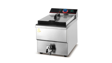 Thermostat Chicken Double Fries Making Deep Fryer Pressure Standing Griddle Full Size China 17 Liter Basket Commercial Table Top1