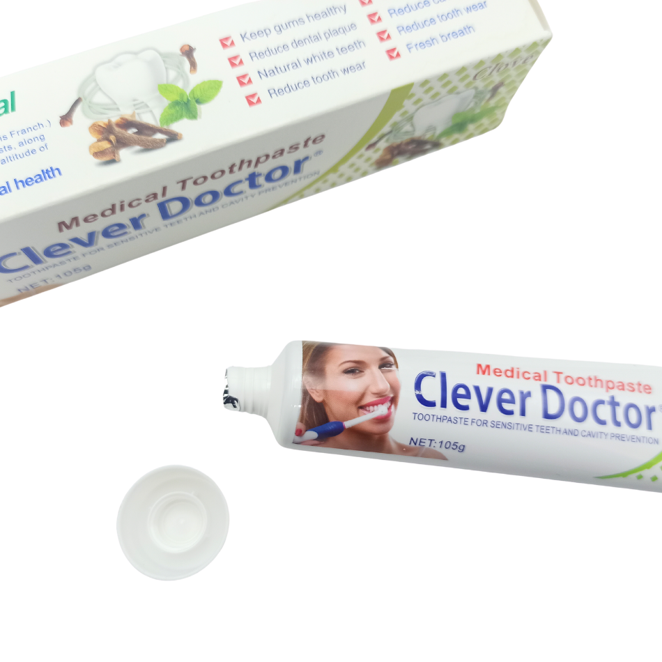 Clever Doctor Toothpaste Png