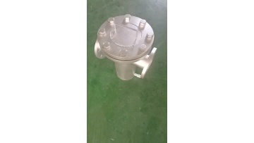 Basket filter does not embroider steel pipe oil filter1