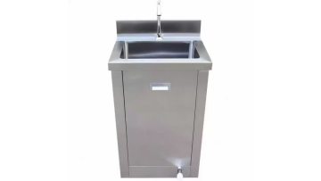 Stainless steel medical sink