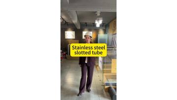 Stainless steel groove pipe