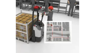 Agv Robots Material Handling Forklift and Autonomous Mobile Robots Dedicated to The Machinery Industry1