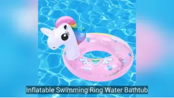Inflatable Swimming Ring Water Bathtub Beach Party Toy Swimming Training Float1