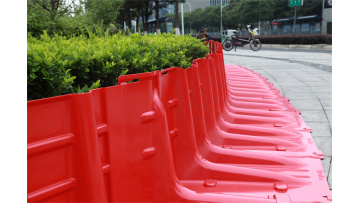 city road flood barrier divert water