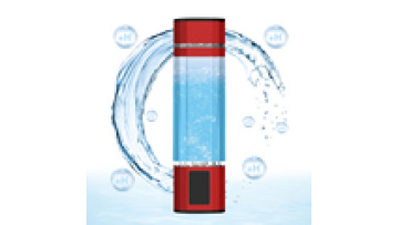 Utilenow Red Portable Hydrogen Water Bottle with 3000 PPB Ionizer1