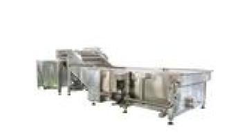 Brine tank cleaning washing machine for seafood and vegetable processing line1