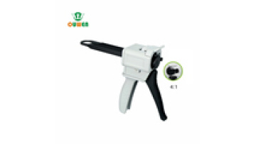 OW-13-2 Black White Mixed Material Thrusters Dental Impression Tip Dispensing Mix Gun1