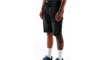 New Men's Stretch Short Jeans Fashion Casual Slim Fit High Quality Elastic Ripped Denim Shorts Male1