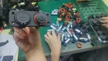 12V Car Cigarette Lighter Dual Socket USB Adapter Charger1