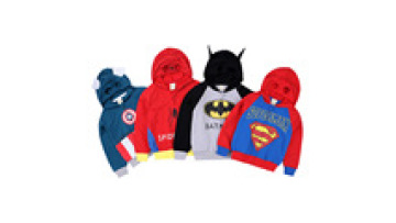 Children Coat Clothes Anime Cosplay Costume Hooded Zipper Cardigan Kids Jacket Superhero Costume Boys Fashion Boutique Clothing1