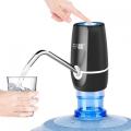Portable Mini Touch-tone Wireless Rechargeable Electric Dispenser Water Pump with USB / Blue Light for 4.5L-8.9L Barrelled Water
