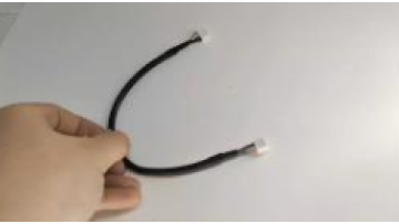 Custom black OBD diagnostic cable adapter