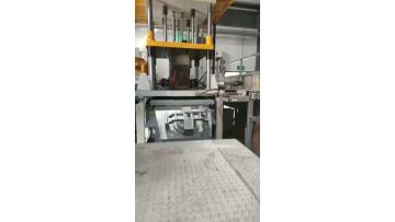 Low pressure casting machine mold test