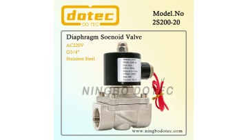 2S200-20 Stainless Steel Solenoid Valve