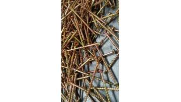 yellow zinc drywall screw