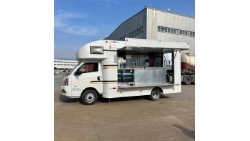 Customized versatile food truck for street food cooking