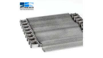 SS304 Stainless Steel Wire Mesh Belt Conveyors System Metal Spiral Type Conveyor Belt1