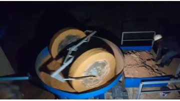 1500 wet pan mill working in Zimbabwe