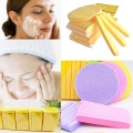 30Sets/lot Portable Soft Compressed Strip Wash Face Of Makeup Clean Tool Facial Pore Cleaner For Foaming Cleaning Sponge