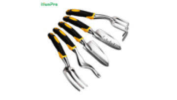 Useful 5 PCS garden hand tool set Trowel Shovel Rake Weeder Fork box packing heavy duty garden tool set1