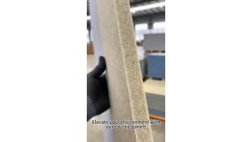 Transform any space into a designated quiet zone with our high-density Polyester Fiber Acoustic Panels