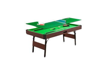 Folding Multifunctional Billiards Table 2-in-1