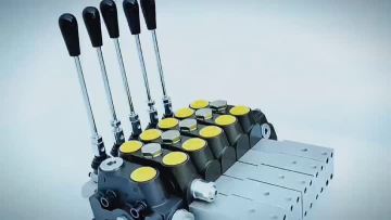 DCVL15-5 Section Pneumatic Control Valve