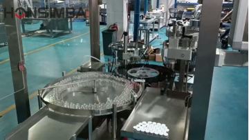 vials Single-head liquid filling video