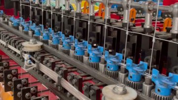 High speed Fixed Knot Grassland Fence Wire Mesh Machine1