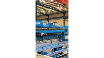 Full automatic fence mesh welding machine.