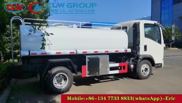 HOWO 5cbm Water Tank Truck