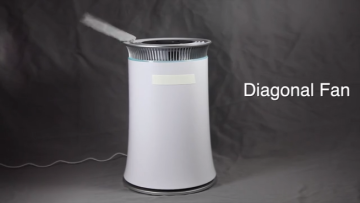 LEEYO Hepa Air Cleaner Desktop Home Use Air Purifier with Hepa filter1