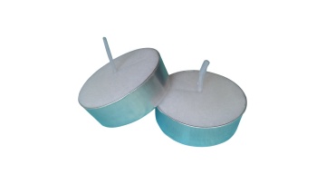 red color tealight candle
