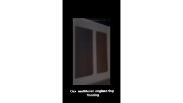 Oak AB grade hot color style display