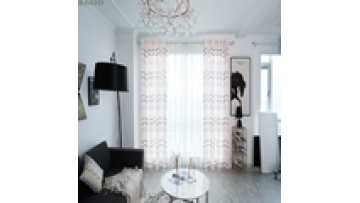 Embroidered yarn Curtains For LivingRoom sheer linen curtain Tulle Wholesale Sheer Curtain Fabric Voile Custom Made Cortinas1