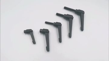 Aluminium alloy Ratchet fastening furniture handle and knob adjustable clamp lever handle1