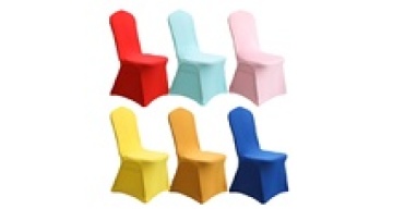 Wholesale Chair Slipcovers Dining Wedding Party Decoration Cheap Spandex White Chair Cover1