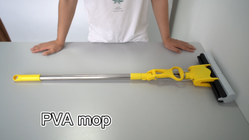 Topwill Home Cleaning Mop Easy Folding Innovative Household Floor Cleaning Flat Mop with Microfiber Mop Pad1