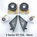 Car Tweeter Covers For Bmw F34 3GT 3 Series Speakers Audio Trumpet Head tTeble Speaker ABS Original Model Fit High Quality Horn