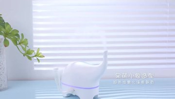 Atomizer colorful led essential oil diffuser humidifier cute elephant aroma diffuser ultrasonic diffuser  car or house  D1