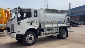 Fecal sludge truck